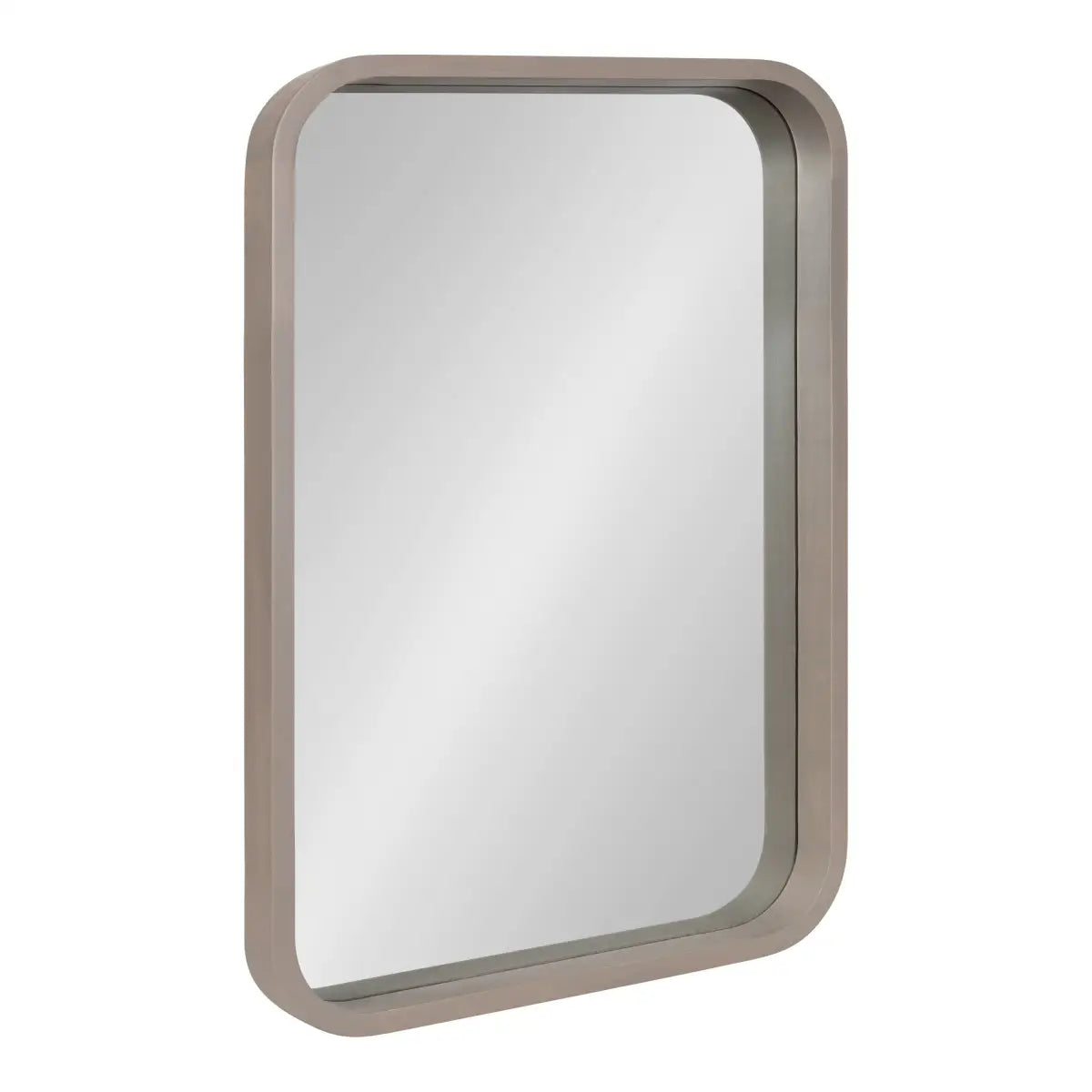 Hutton Rounded Rectangle Wood Mirror - kateandlaurel