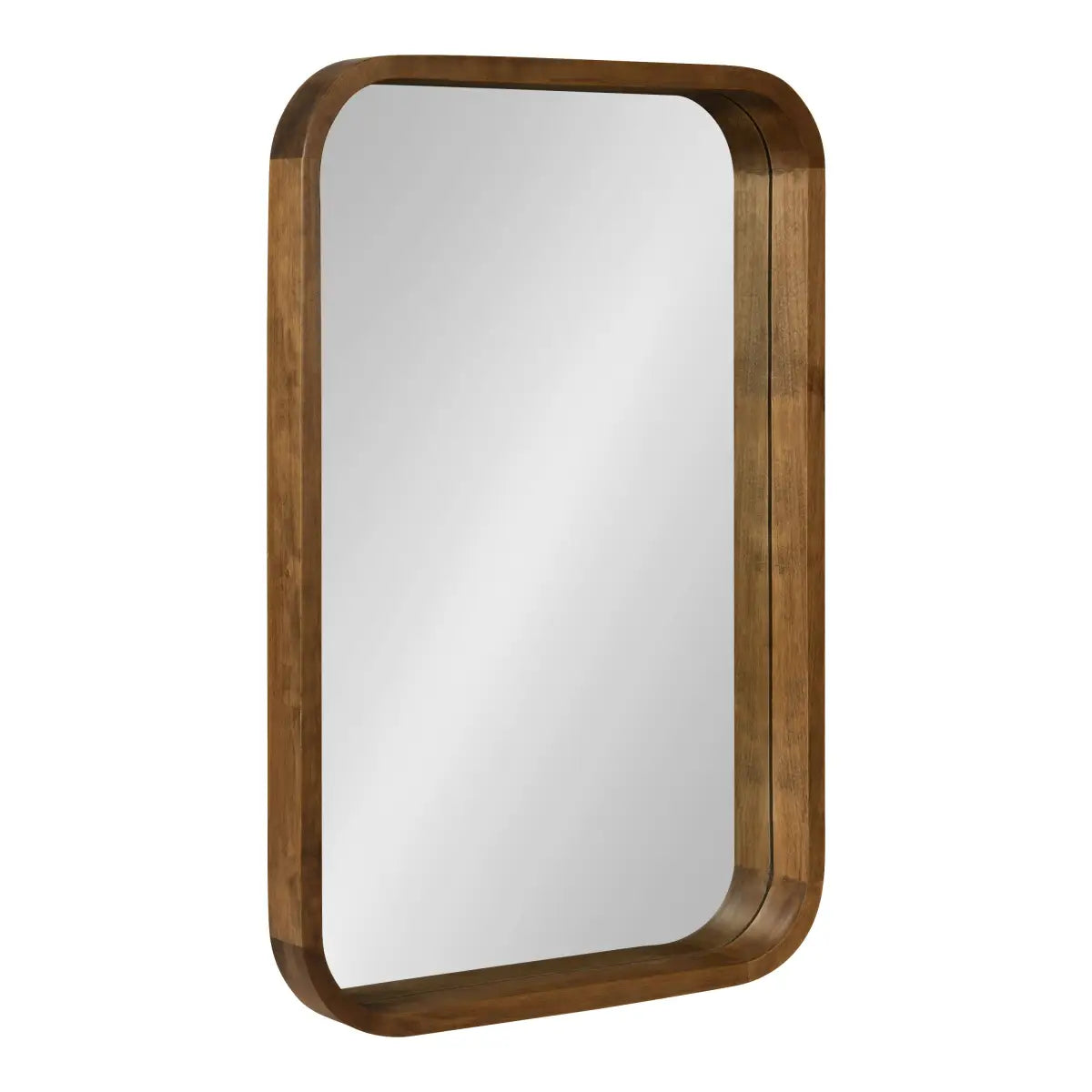 Hutton Rounded Rectangle Wood Mirror - kateandlaurel