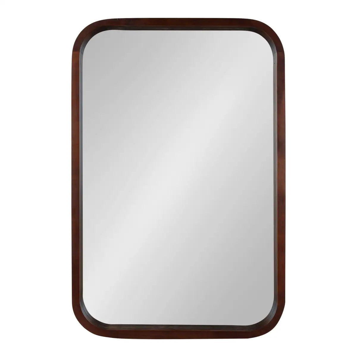 Hutton Rounded Rectangle Wood Mirror - kateandlaurel
