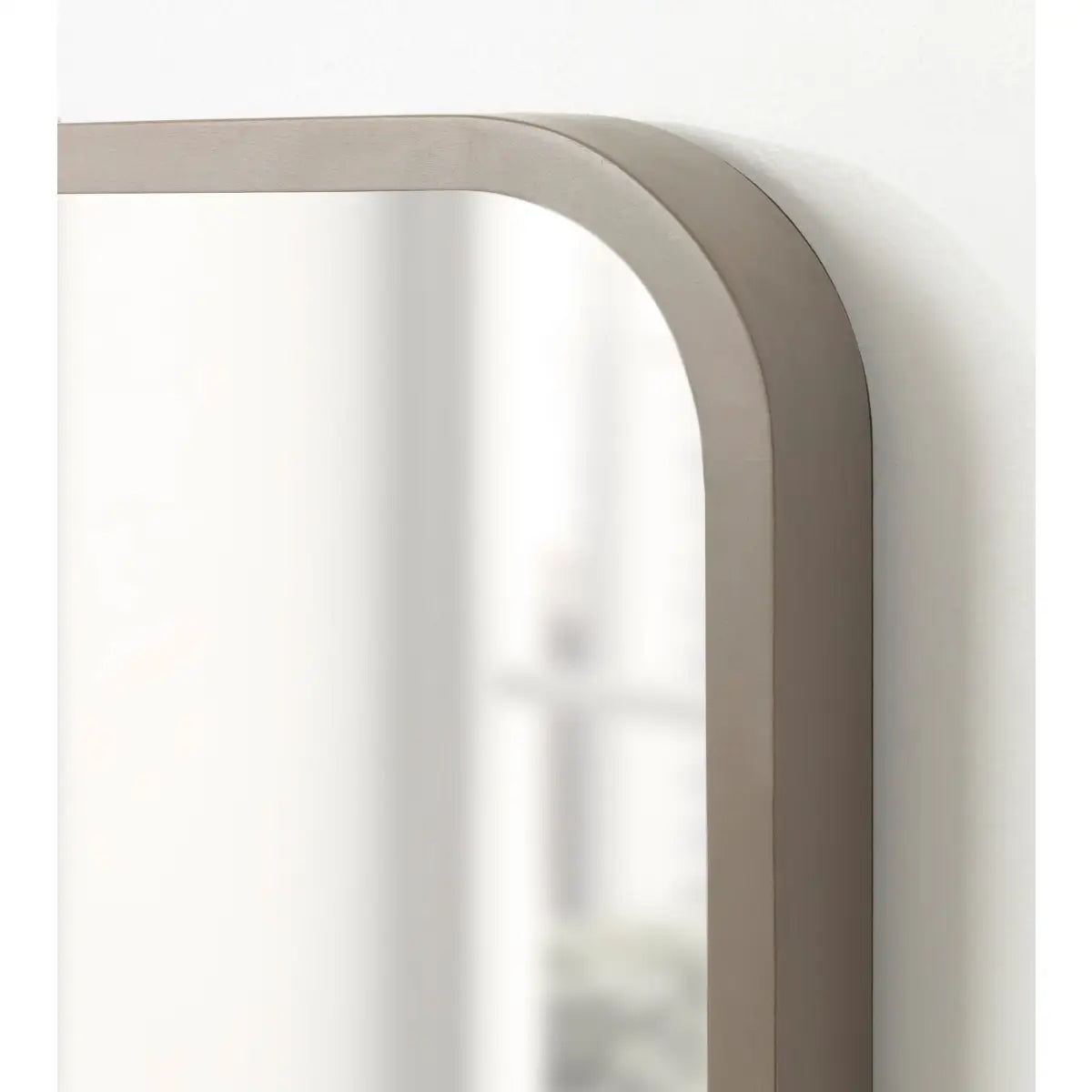 Hutton Rounded Rectangle Wood Mirror - kateandlaurel