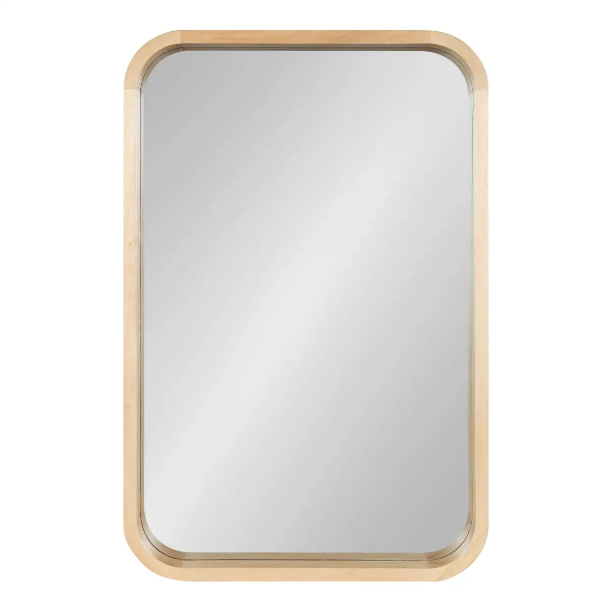 Hutton Rounded Rectangle Wood Mirror - kateandlaurel