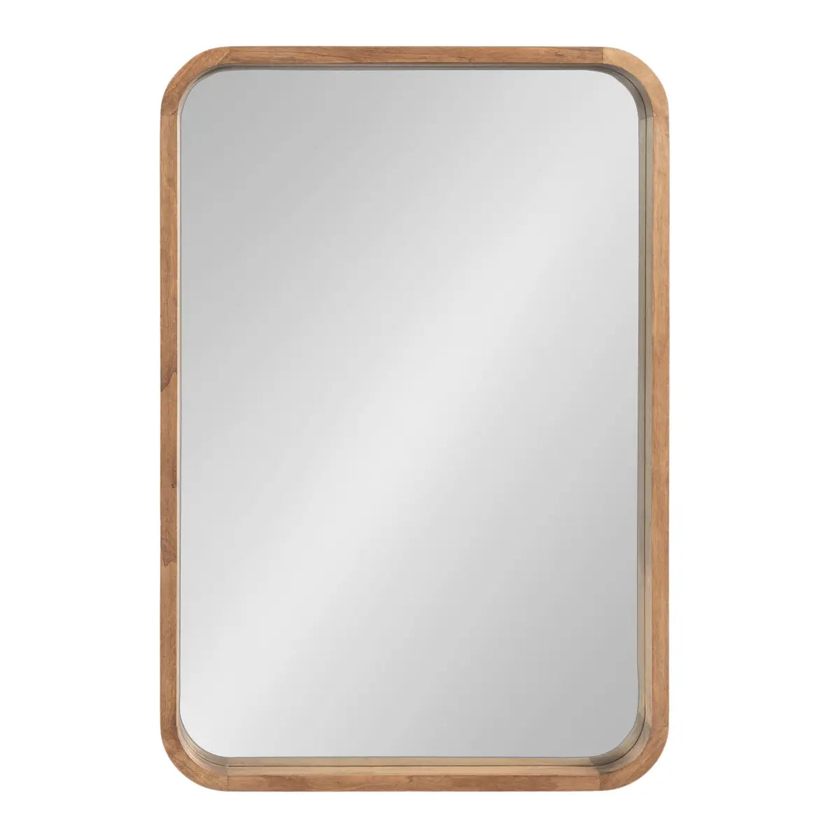 Hutton Rounded Rectangle Wood Mirror - kateandlaurel