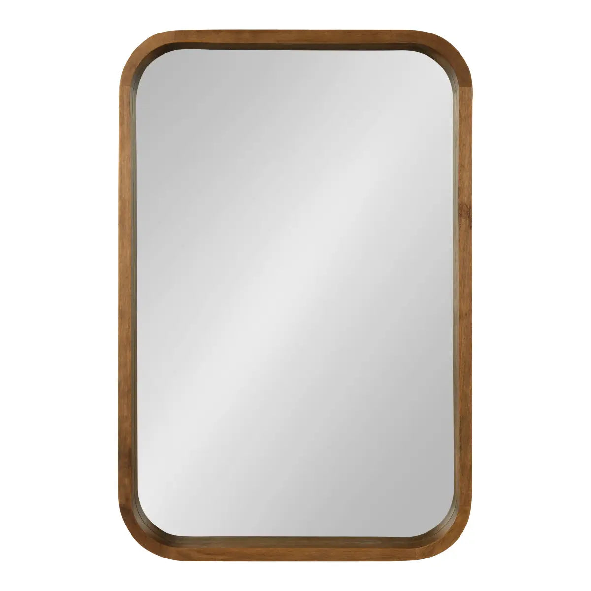 Hutton Rounded Rectangle Wood Mirror - kateandlaurel