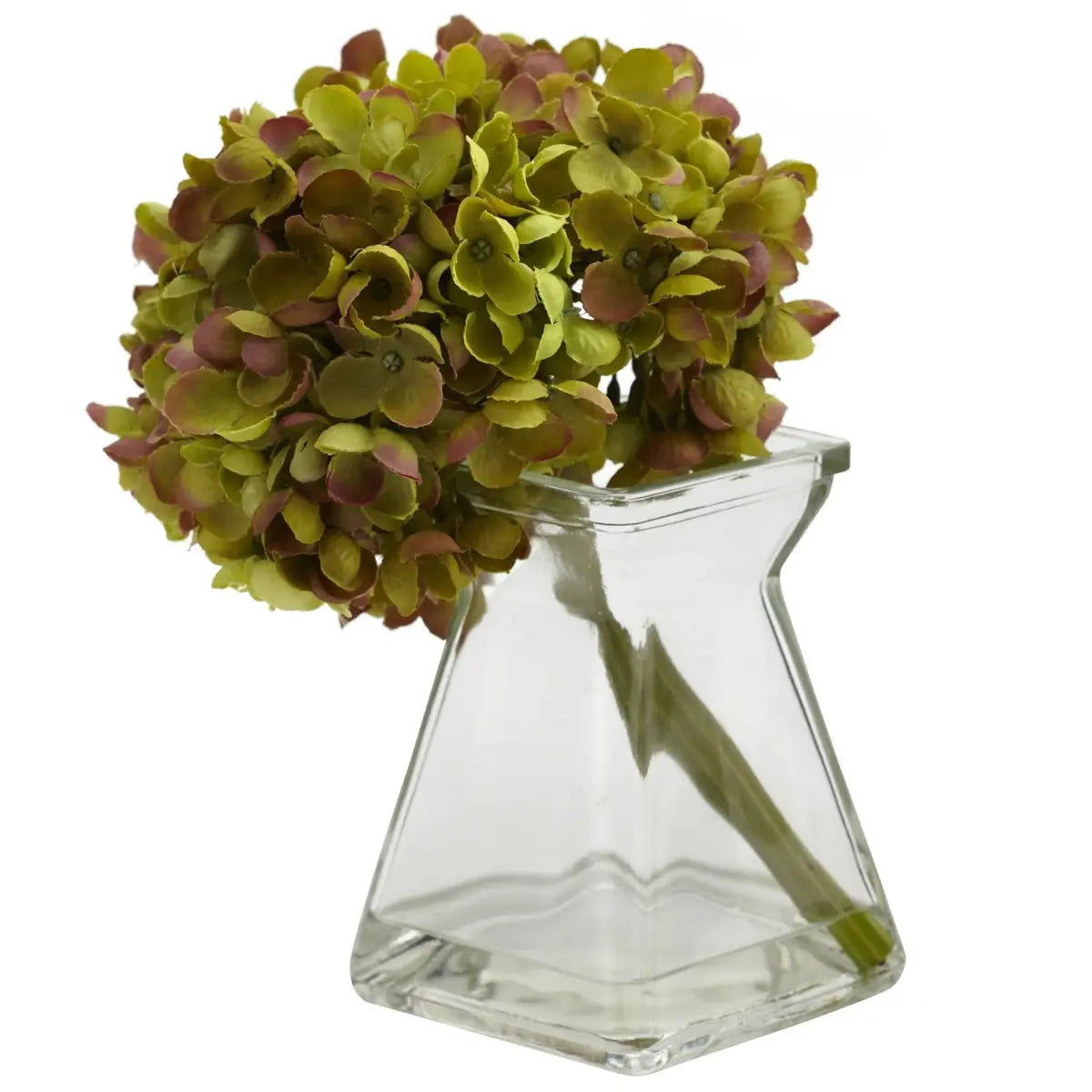 Hydrangea w/Vase (Set of 3) - Nearly Natural
