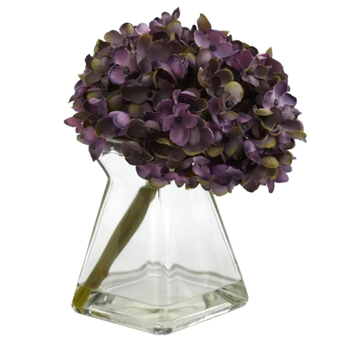 Hydrangea w/Vase (Set of 3) - Nearly Natural