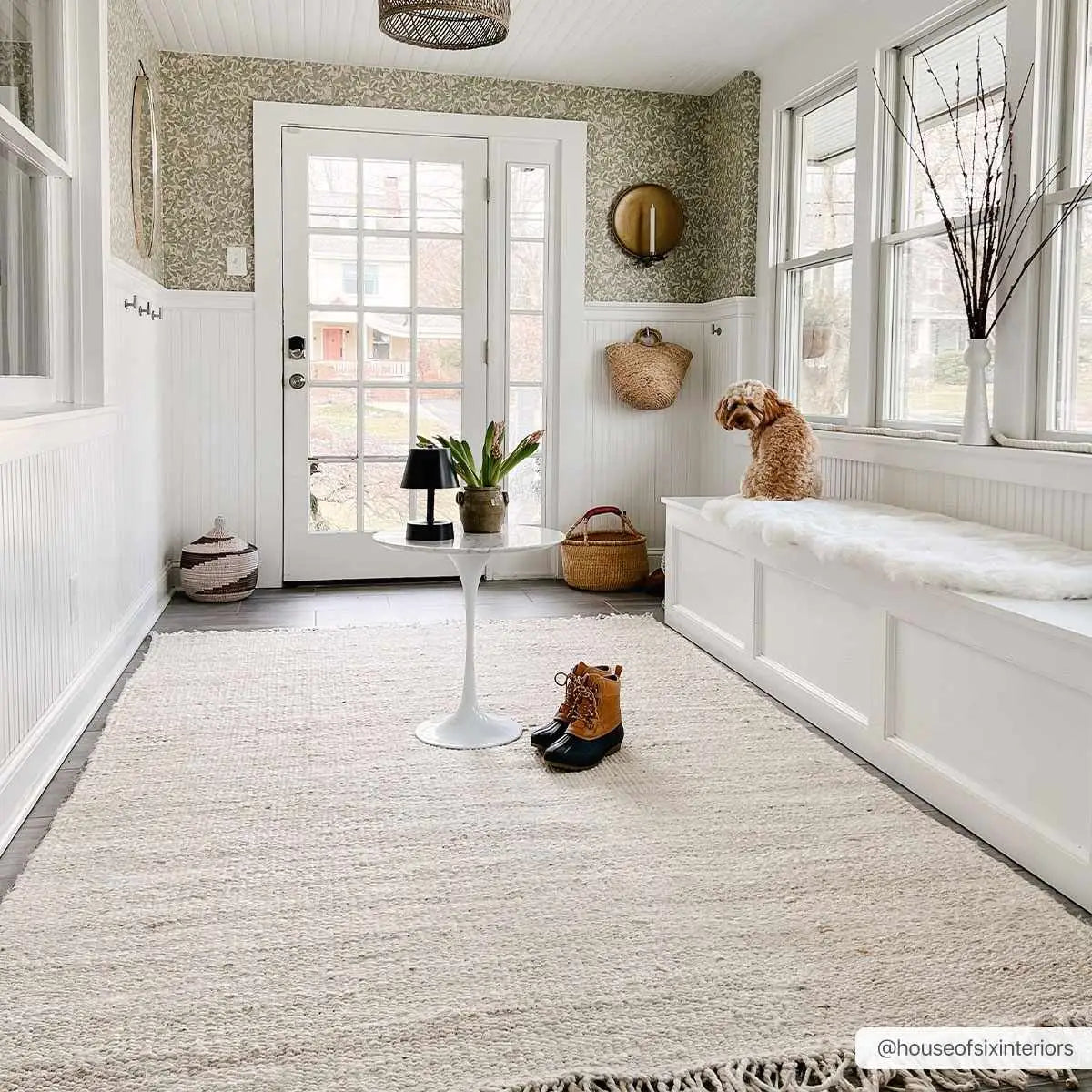 Iantha Jute Rug - Boutique Rugs