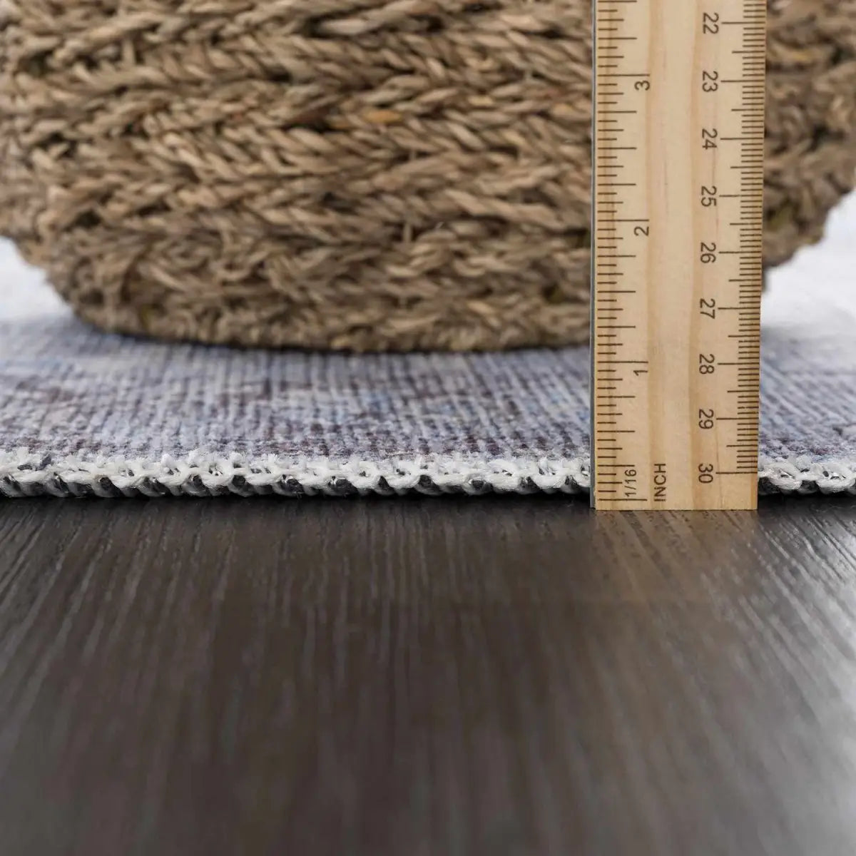 Ice Blue Nisa Washable Rug - Boutique Rugs