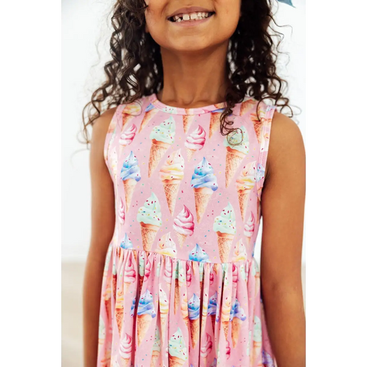Tank Twirl Dress - Ice Cream Dreams - 6-12M - Mila & Rose ®
