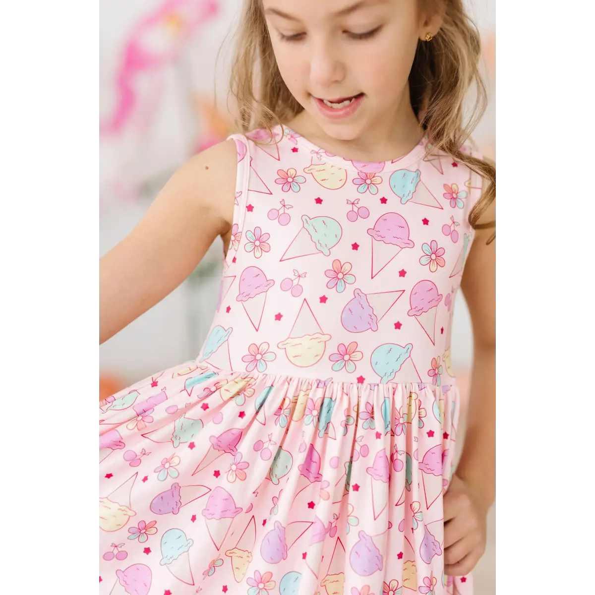 Ice Cream & Shout Tank Twirl Dress - 6-12M - Mila & Rose ®