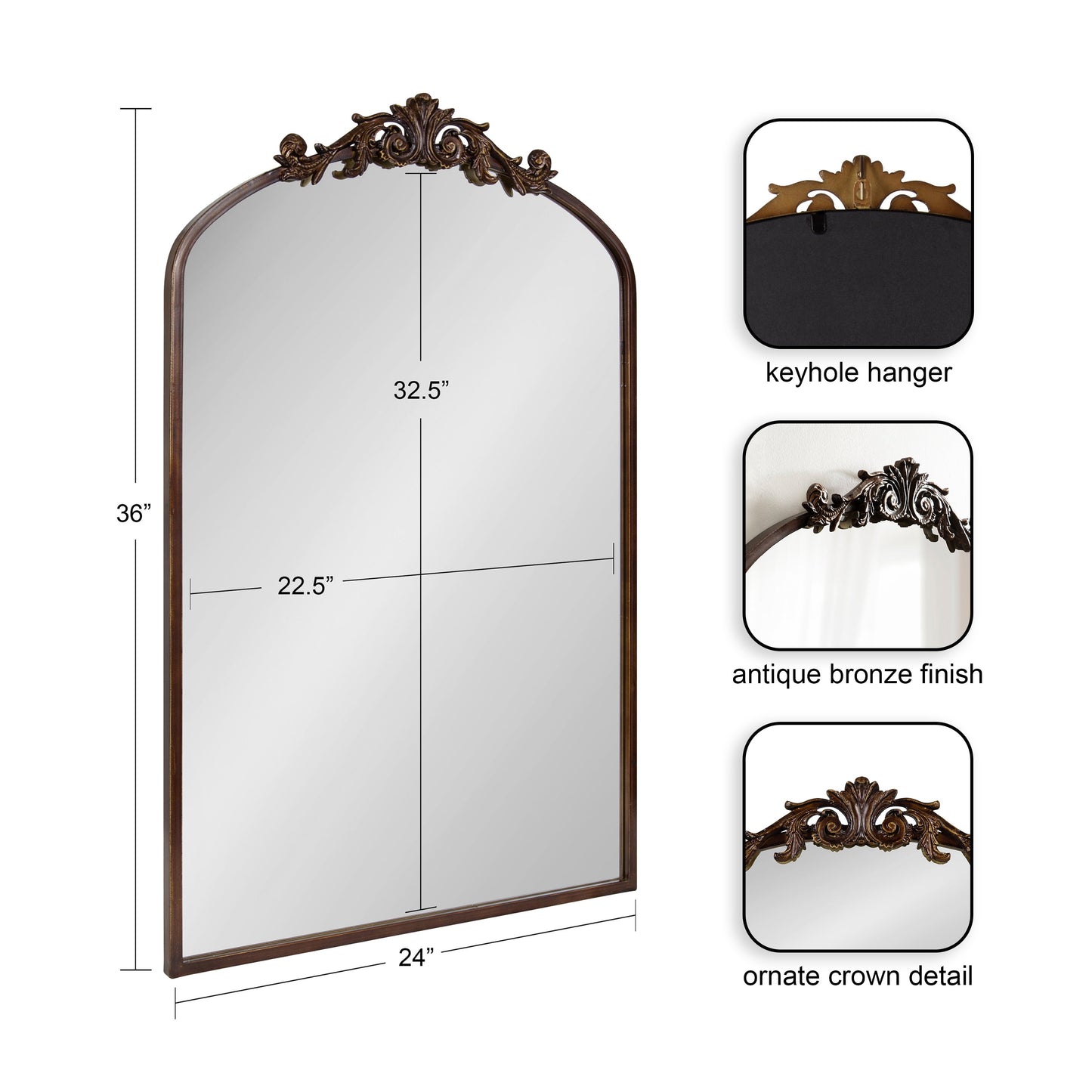 Arendahl Elegant Arch Mirror