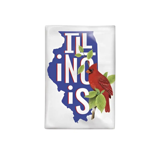 Illinois State Kitchen Towel - Mary Lake-Thompson Ltd.
