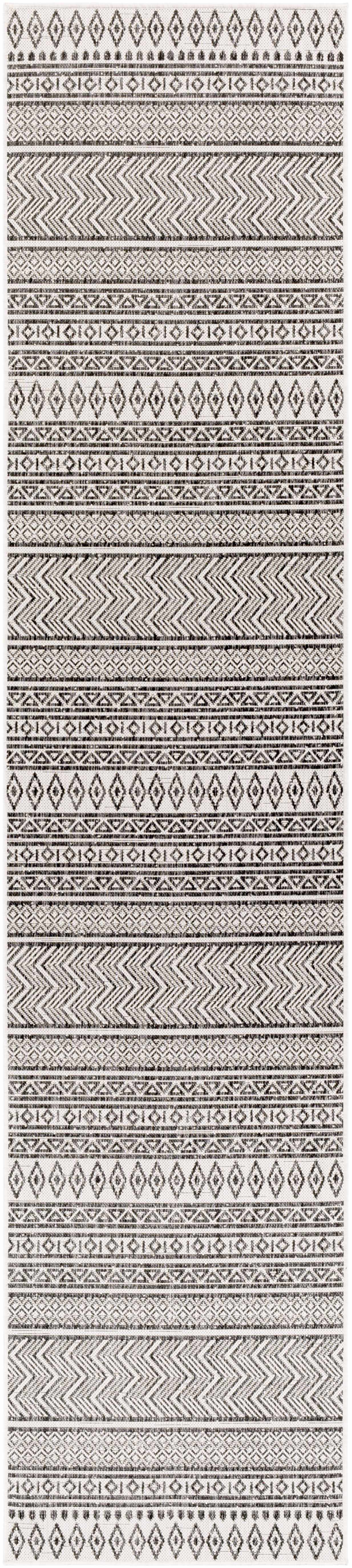 Imboden Black&White Outdoor Rug