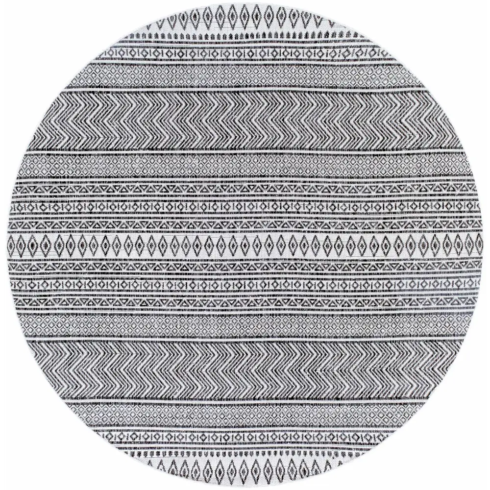 Imboden Black&White Outdoor Rug - Boutique Rugs