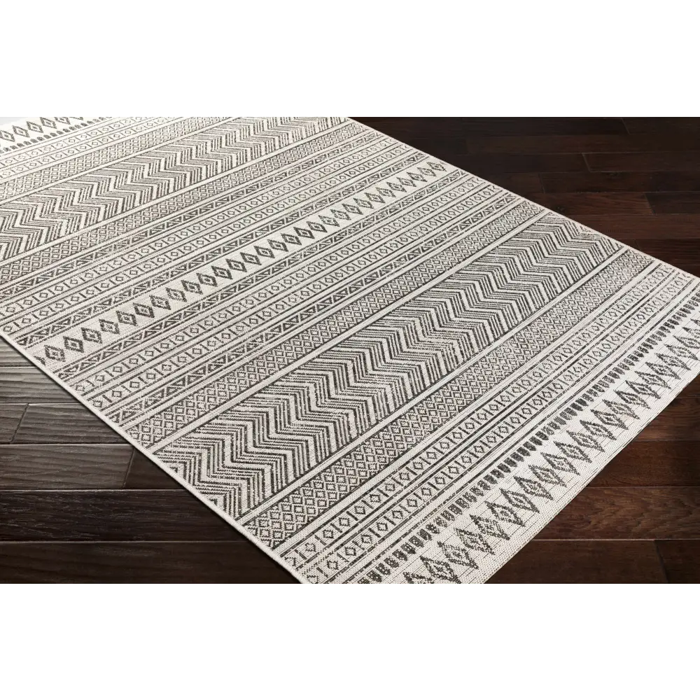 Imboden Black&White Outdoor Rug - Boutique Rugs