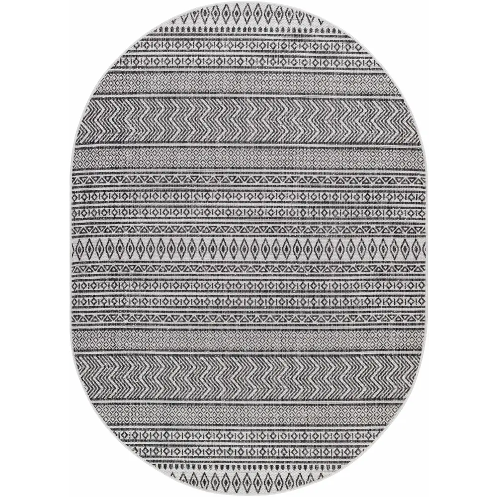 Imboden Black&White Outdoor Rug - Boutique Rugs