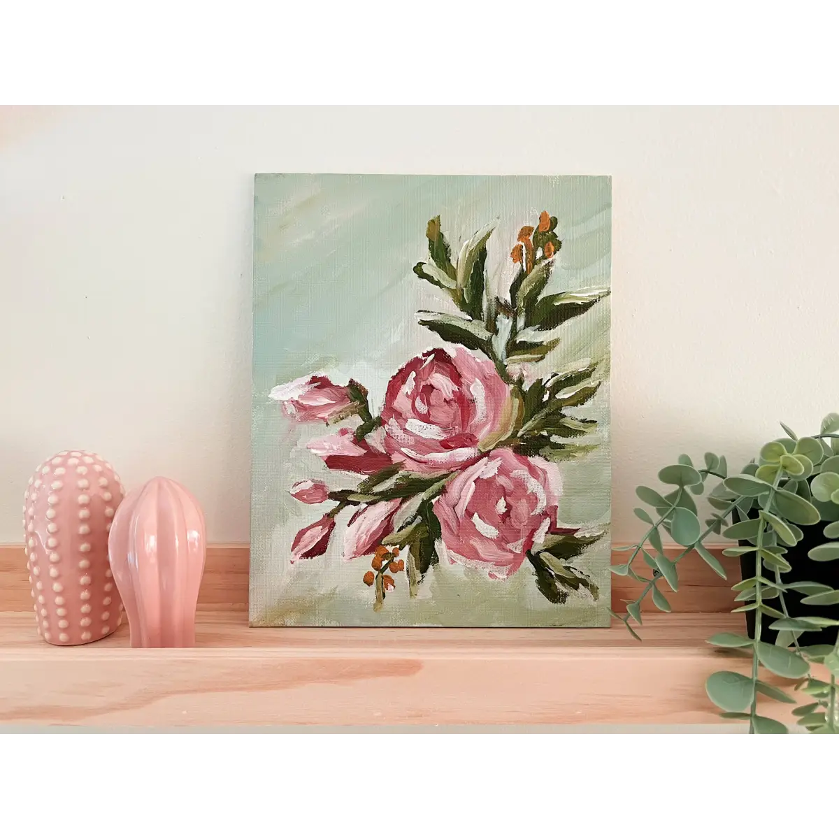 Impressionism Painting Kit - Abstract Roses - Cate Paper Co.