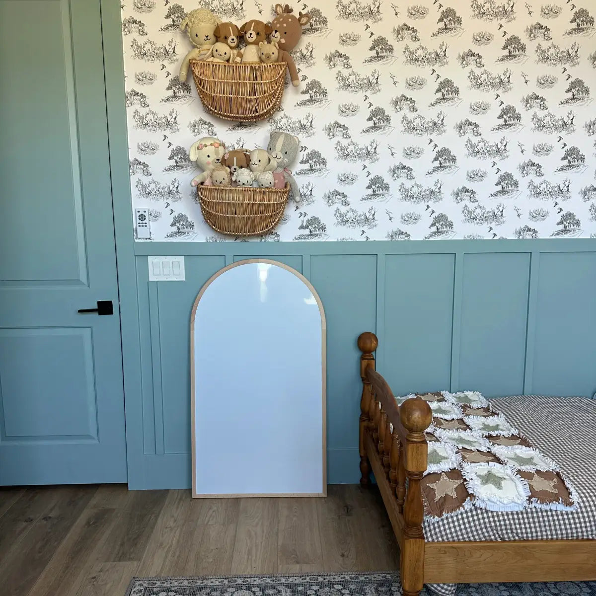 Ingalls Wallpaper - Country Toile - Loomwell Home Goods