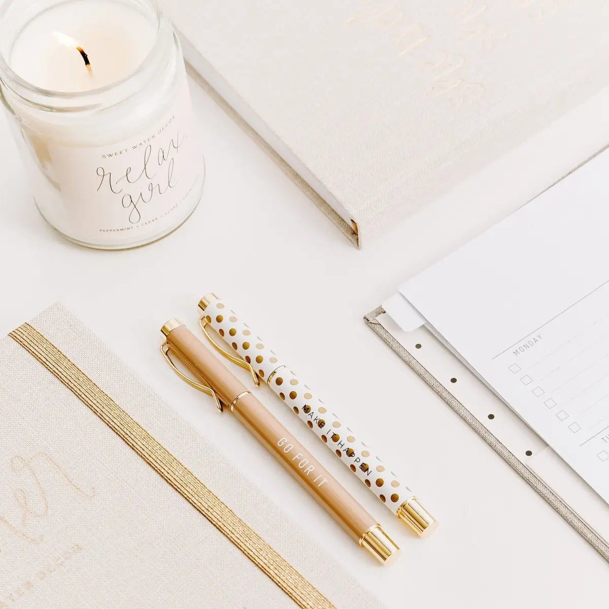 Inspirational Metal Pen Set - Sweet Water Decor