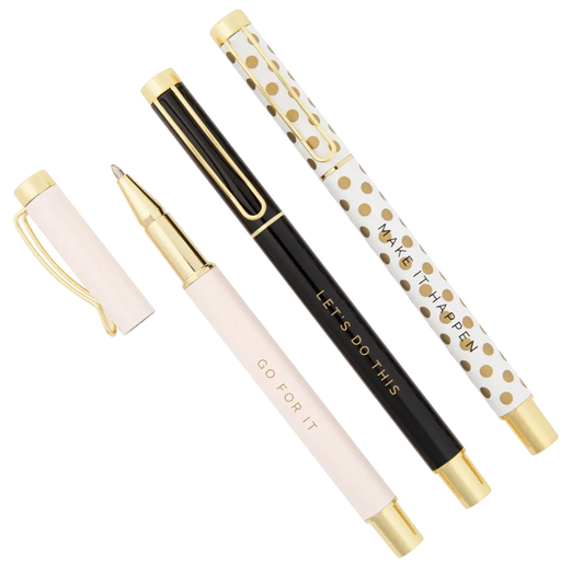 Inspirational Metal Pen Set - Sweet Water Decor