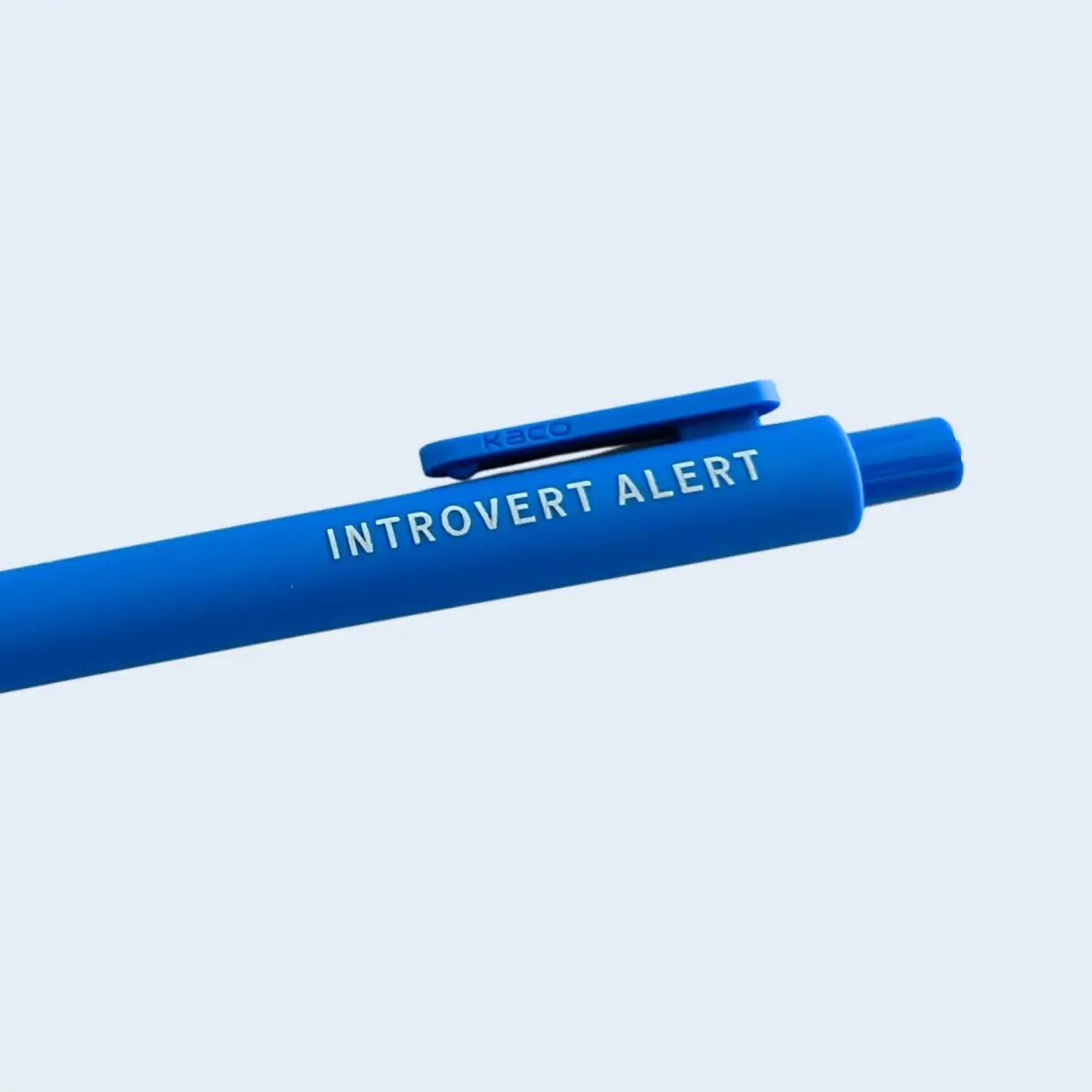 Gel Pen - Introvert Alert - Funny Gift - Just Follow Your Art