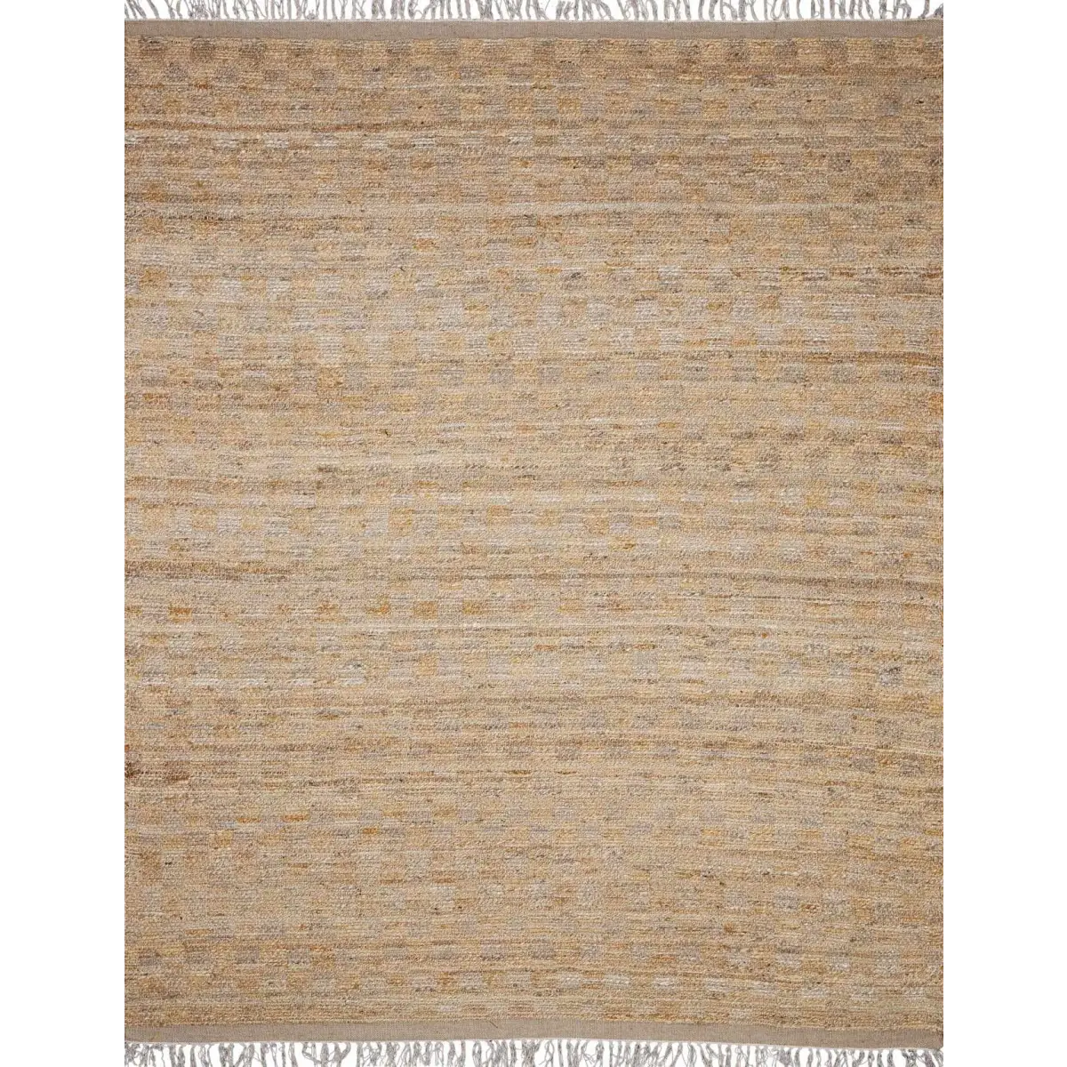 Ionut Checkered Jute Rug - Boutique Rugs