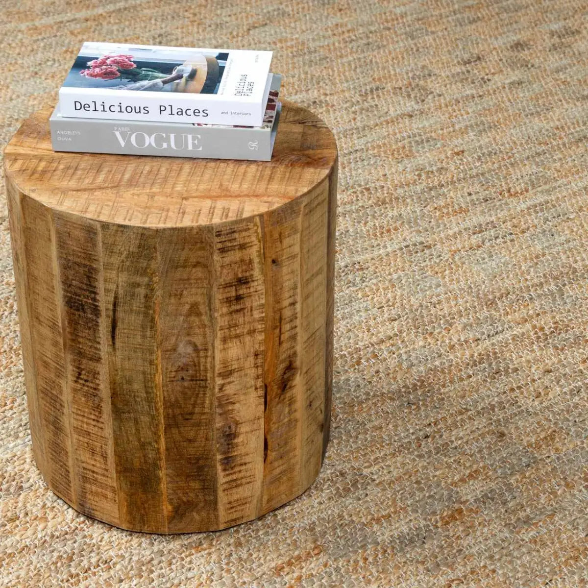 Ionut Checkered Jute Rug - Boutique Rugs