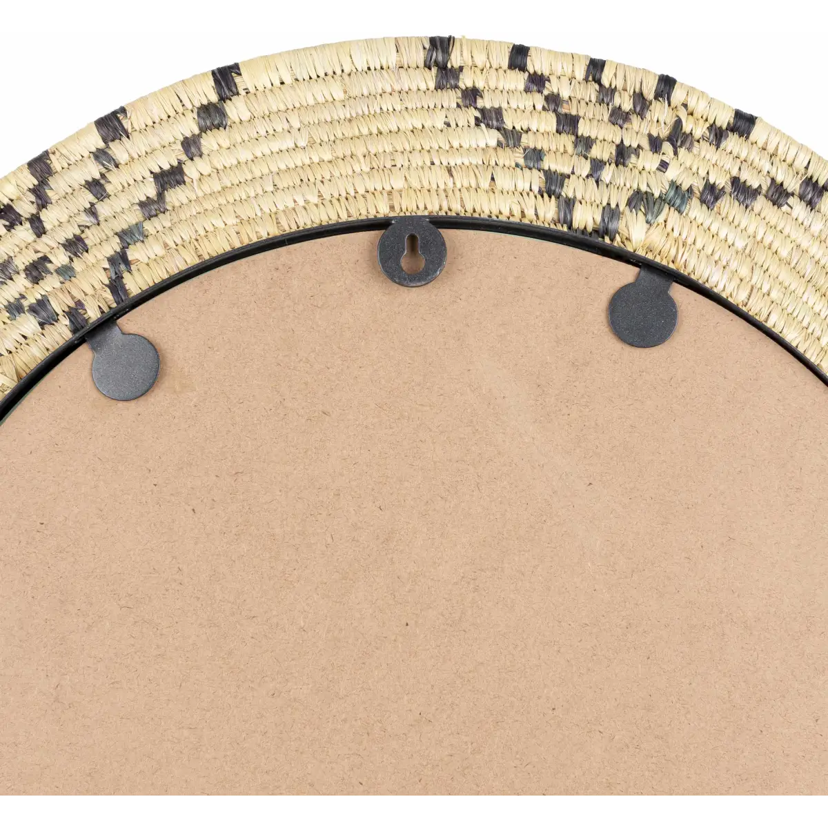 Ipilan Moonj Grass Starburst Round Mirror - 24’’H x 24’’W Round - Boutique Rugs