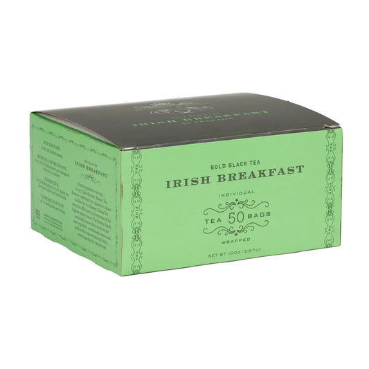 Irish Breakfast Tea - Box of 50 Wrapped Teabags - Teabags / Box of 50 Wrapped Teabags - Harney & Sons Fine Teas