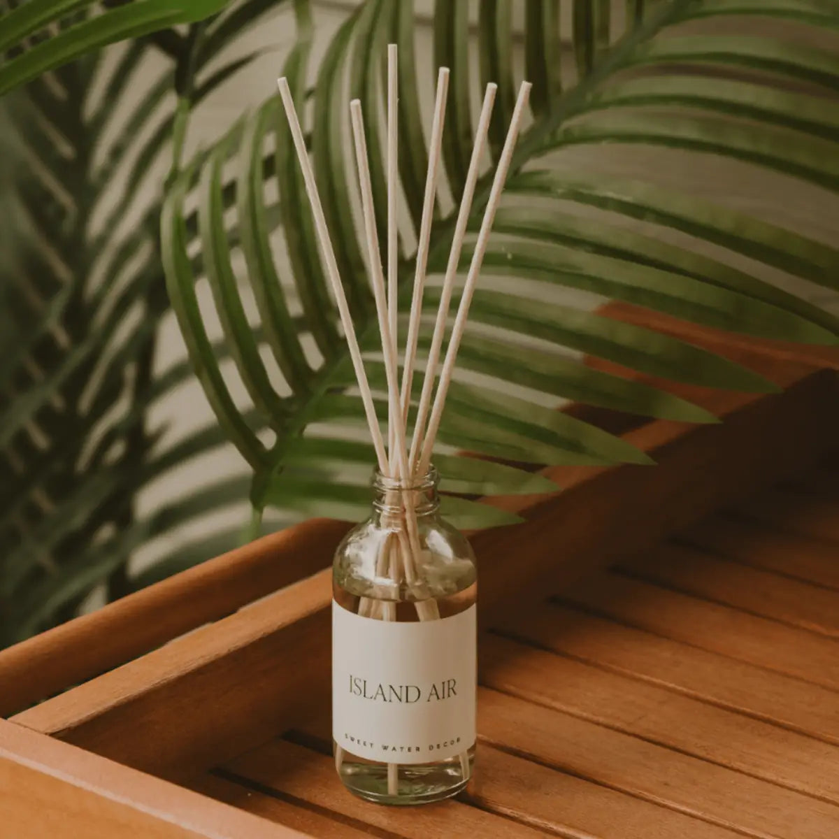 Island Air Clear Reed Diffuser - Sweet Water Decor