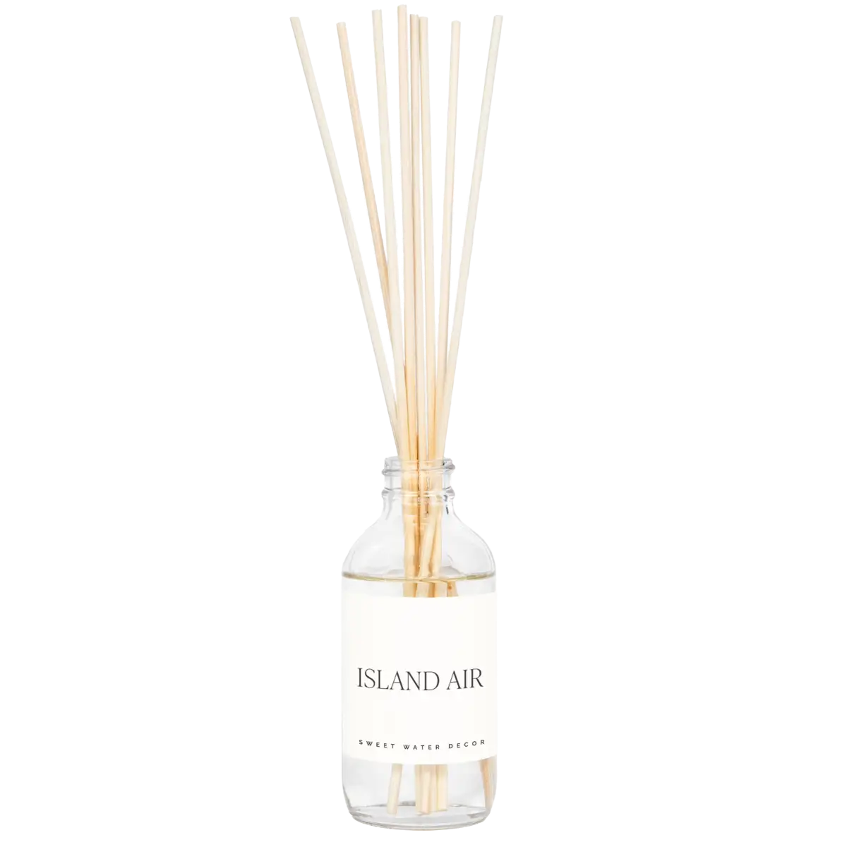 Island Air Clear Reed Diffuser - Sweet Water Decor