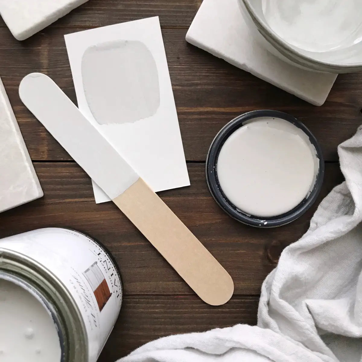 Italian Silver Gray - One Step Paint - 4oz Sample - Amy Howard At Home