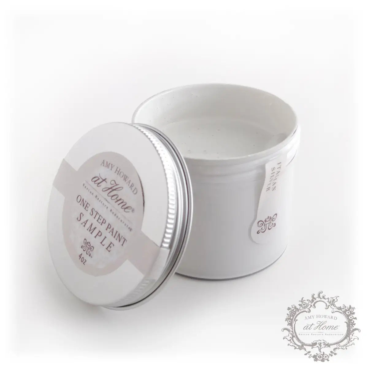 Italian Silver Gray - One Step Paint - 4oz Sample - Amy Howard At Home