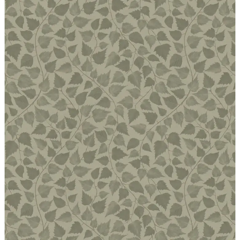 Iveline Wallpaper - Leaf Textures - by Marie Erstad Studio - Sample 1 foot by 1 foot / Dark Green - Loomwell Home Goods