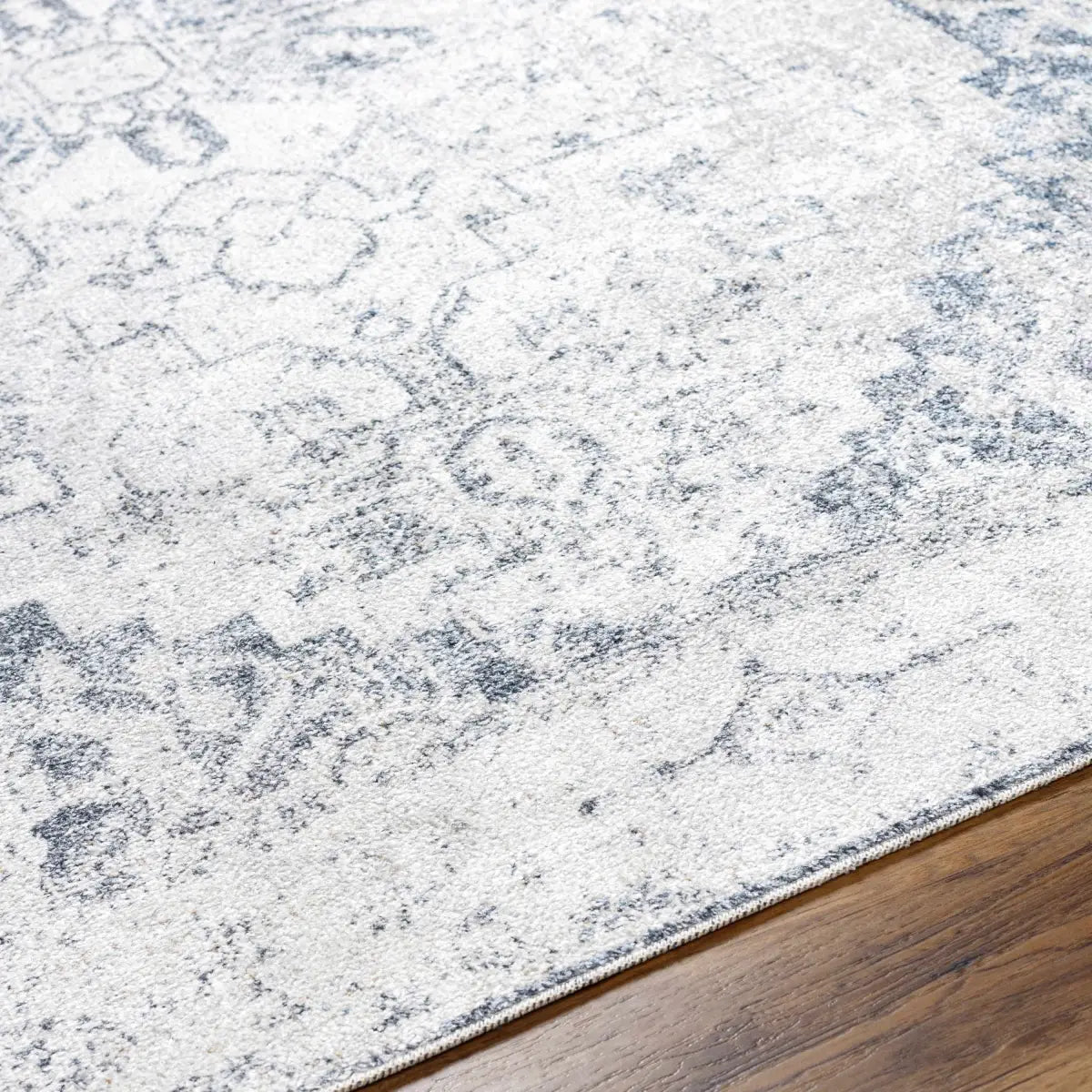 Ivory Hera Washable Area Rug - 2’ x 3’ Rectangle - Boutique Rugs