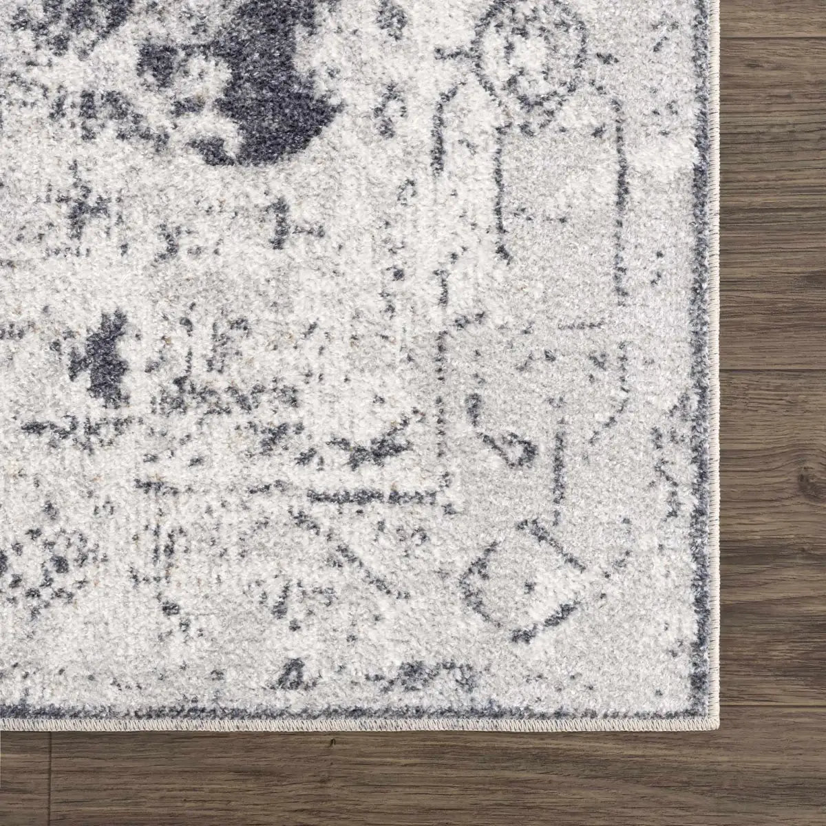 Ivory Hera Washable Area Rug - Boutique Rugs