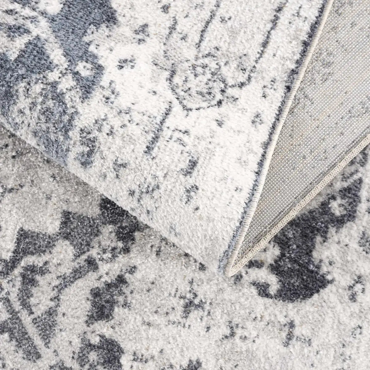 Ivory Hera Washable Area Rug - Boutique Rugs