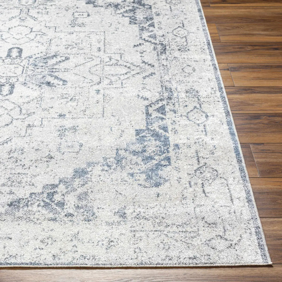 Ivory Hera Washable Area Rug - Boutique Rugs