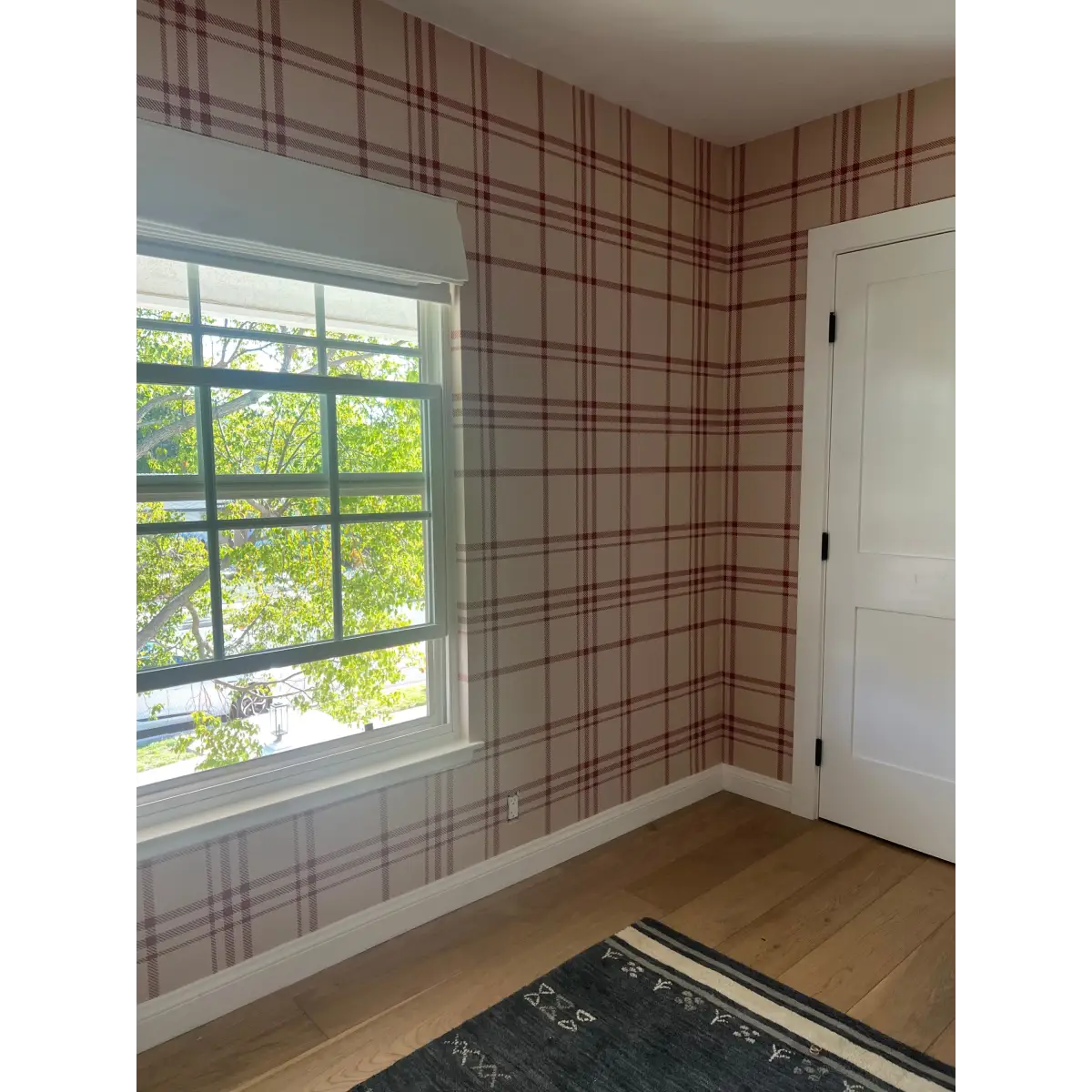 Jack Wallpaper - Classic Brown Plaid - Loomwell Home Goods