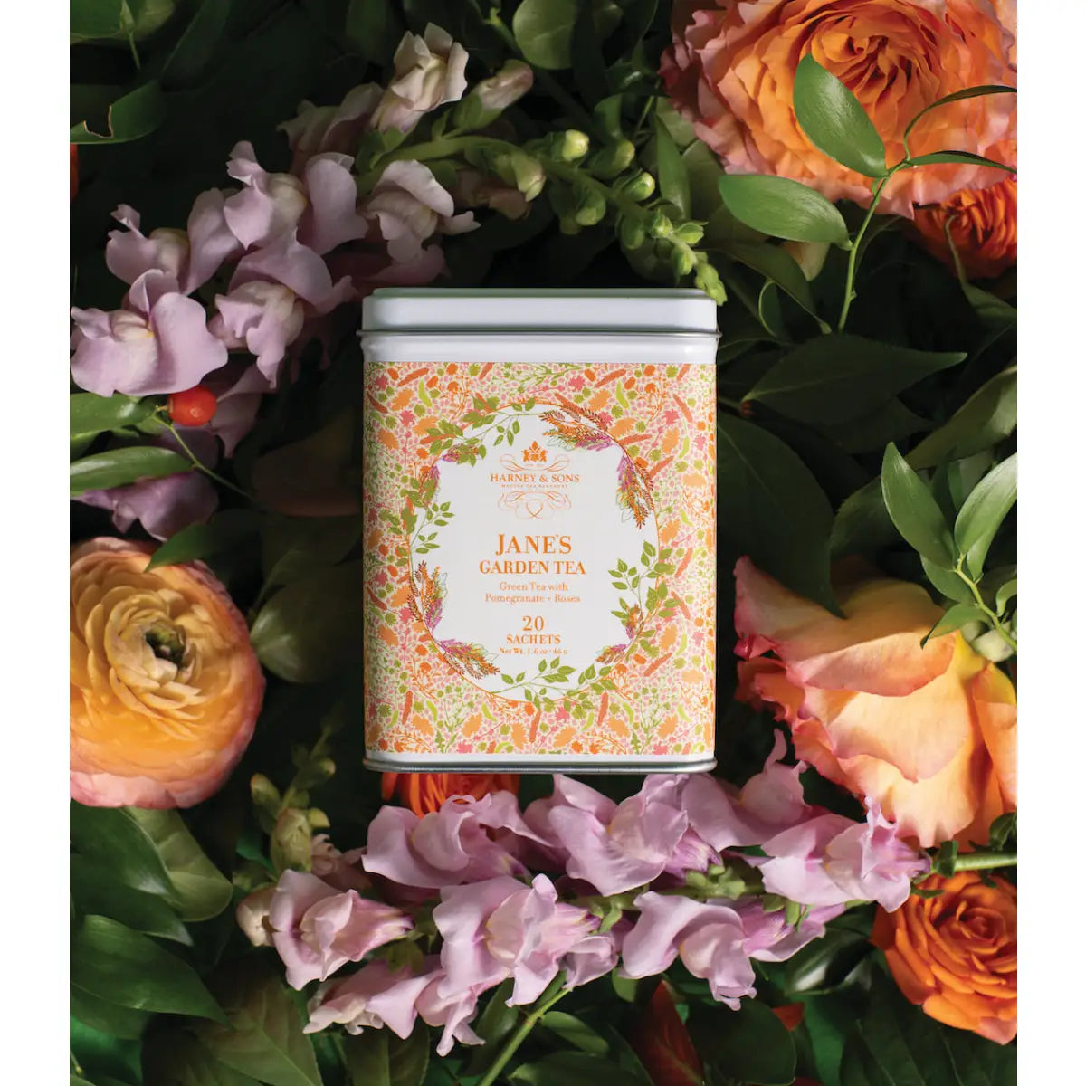Jane’s Garden Tea - Tin of 20 Sachets - Sachets / Tin of 20 Sachets - Harney & Sons Fine Teas