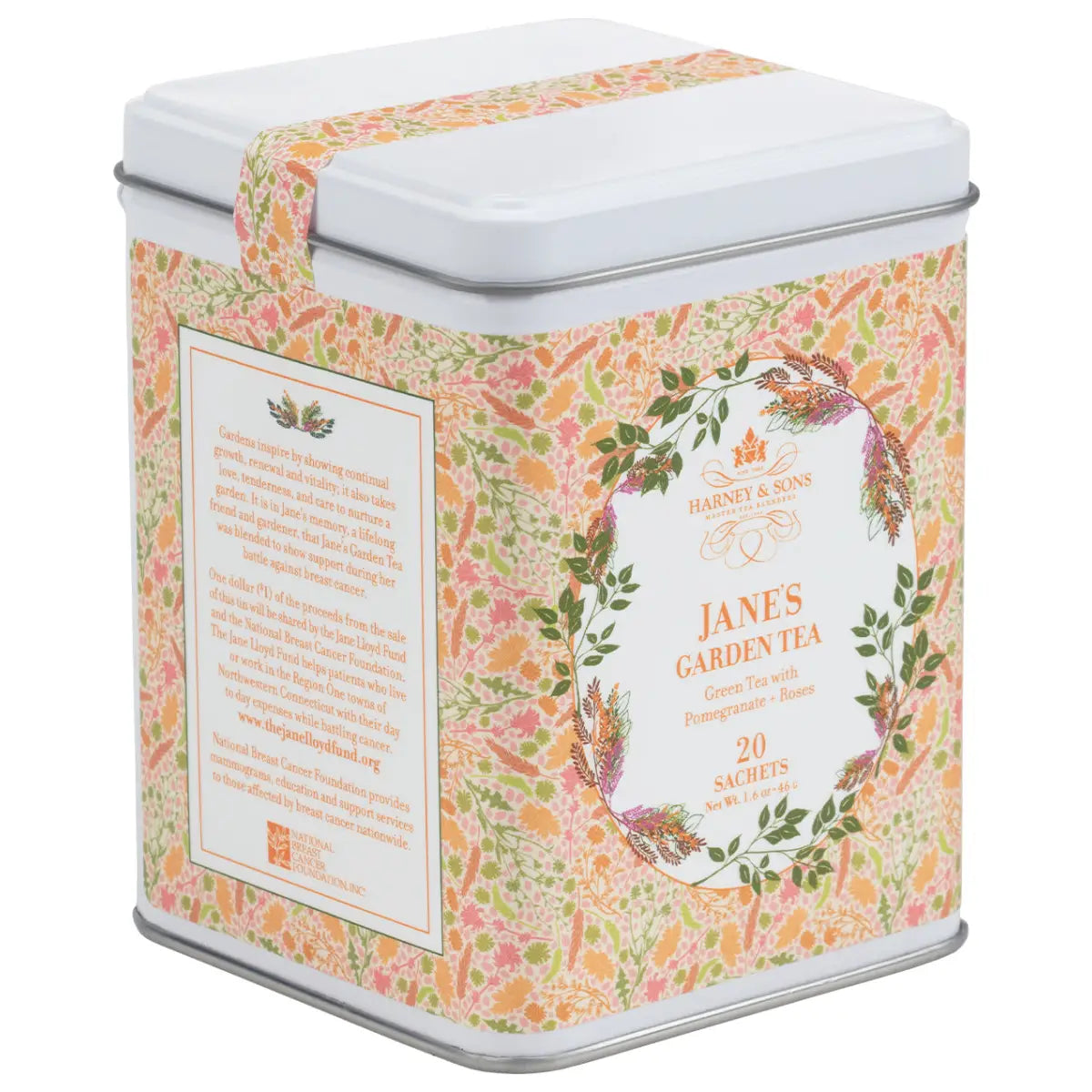 Jane’s Garden Tea - Tin of 20 Sachets - Sachets / Tin of 20 Sachets - Harney & Sons Fine Teas