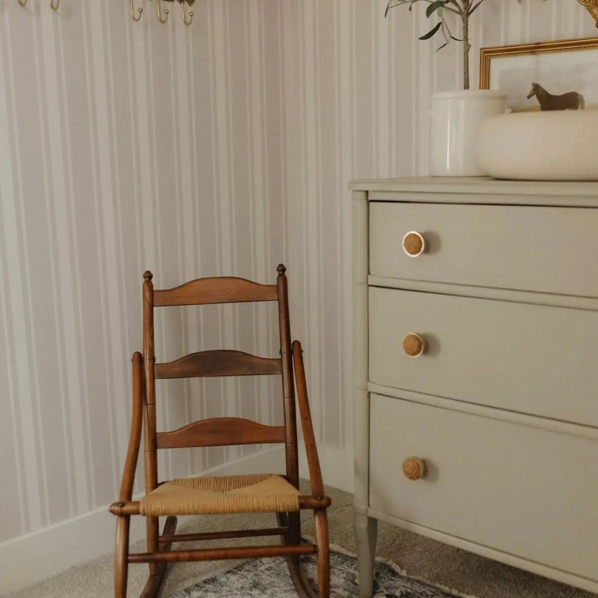 Janis Wallpaper - Clean Stripe - Loomwell Home Goods