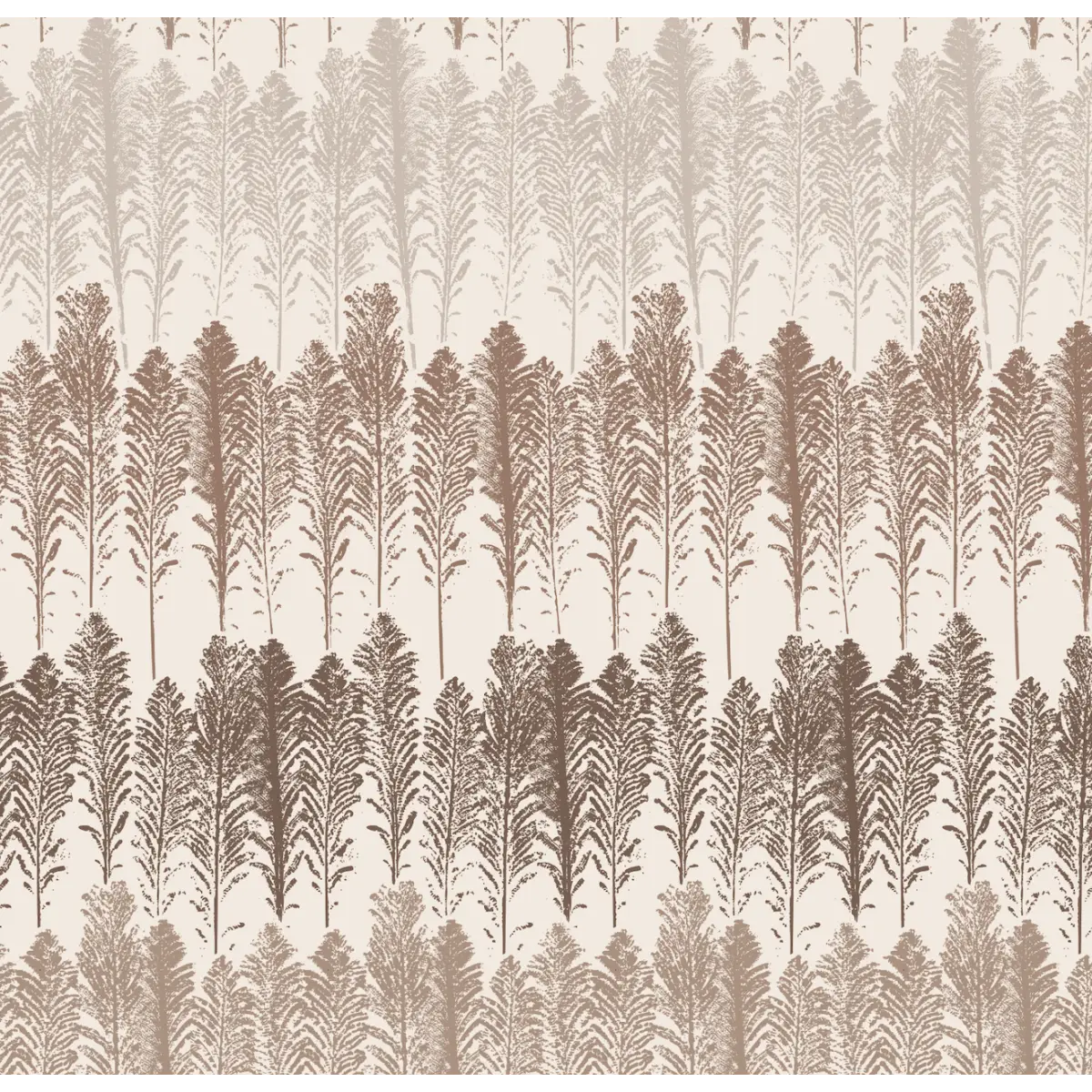 Jansen Wallpaper - Feathery Stripes - by Rusky Rose by Amy - Sample 1 foot by 1 foot / Neutral - Loomwell Home Goods