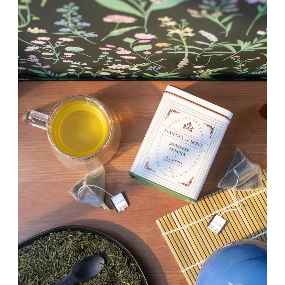 Japanese Sencha Tea - Classic Tin of 20 Sachets - Harney & Sons Fine Teas