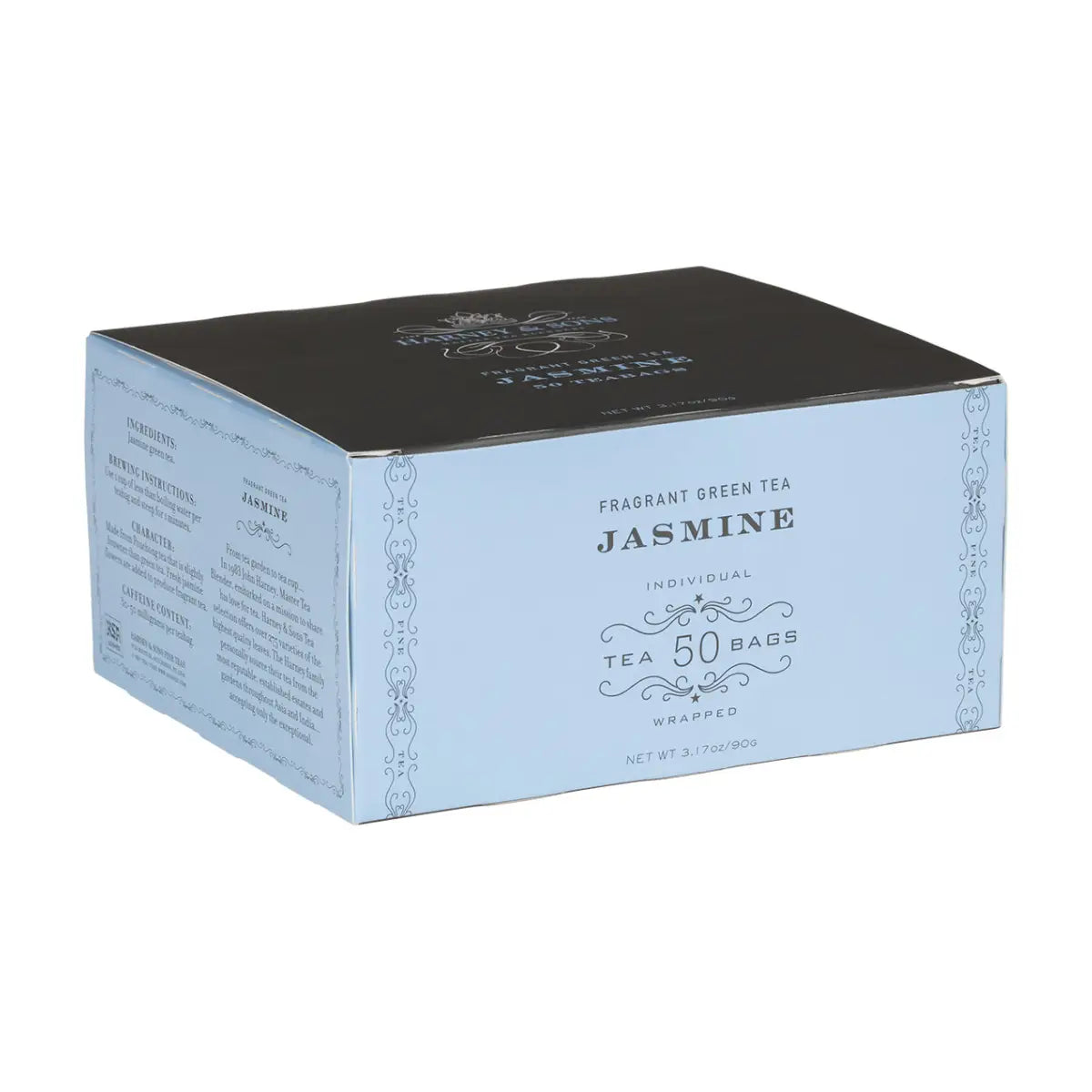 Jasmine Tea - Box of 50 Wrapped Teabags - Teabags / Box of 50 Wrapped Teabags - Harney & Sons Fine Teas