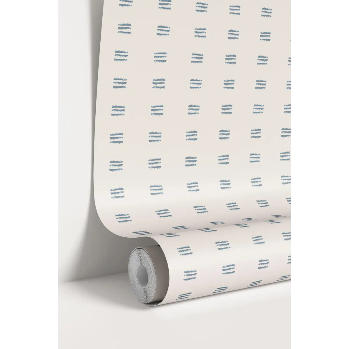 Jasper Wallpaper - Gray Crayon Lines - by Melissa Johnson Design - Loomwell Home Goods