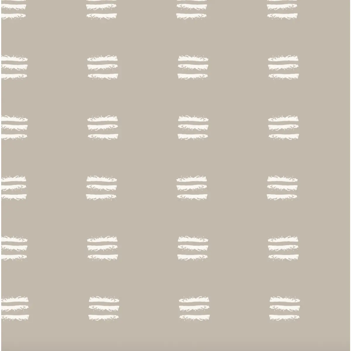 Jasper Wallpaper - Gray Crayon Lines - by Melissa Johnson Design - Sample 1 foot by 1 foot / Neutral / Small Scale