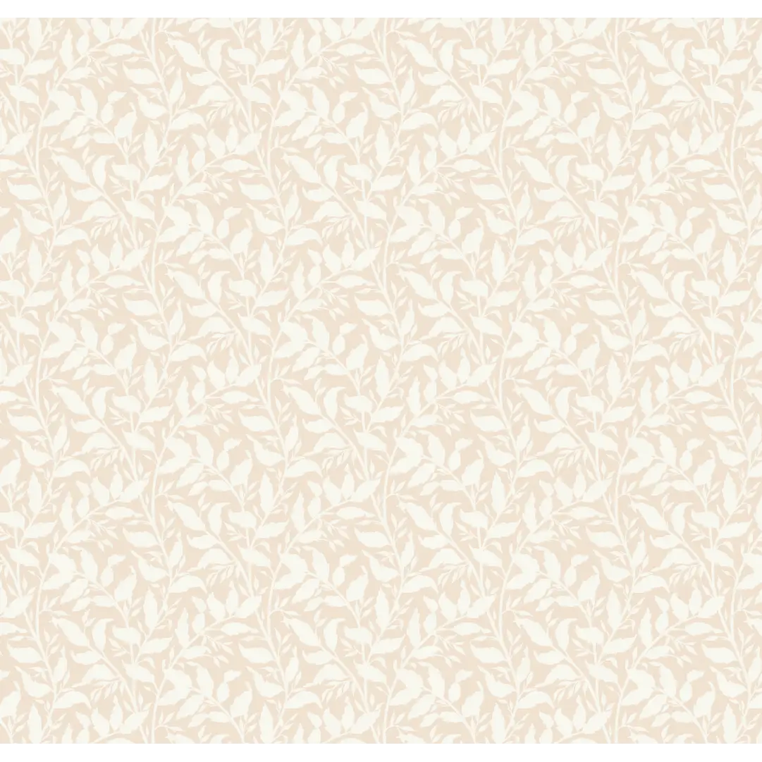 Jess Wallpaper - Leafy Branches - by Kimberly Morgan - Sample 1 foot by 1 foot / Blush - Loomwell Home Goods