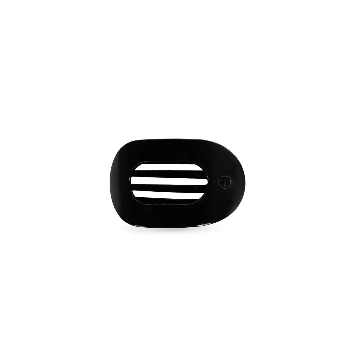 Flat Round Clip - Jet Black - Tiny - TELETIES