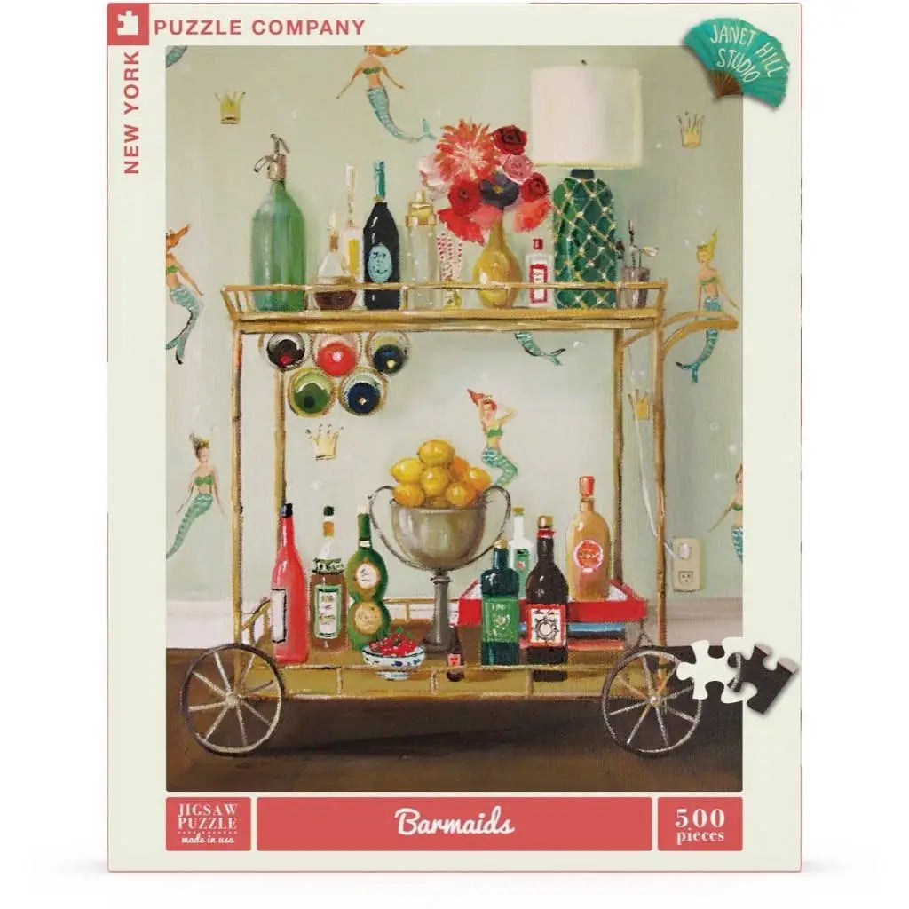 Jigsaw Puzzle - Barmaids by Janet Hill - 500 Piece - New York Puzzle Company