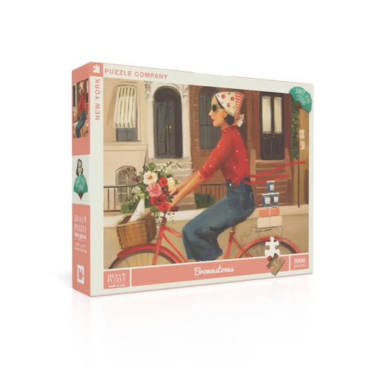 Jigsaw Puzzle - Brownstones - 1000 Piece - New York Puzzle Company